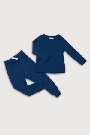 Pijamas jacar azul entero
