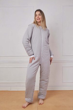 Saco Invierno Adulto Gris 1