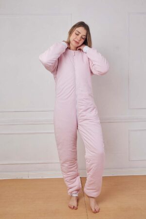 Saco Invierno Adulto Rosa Pastel 1