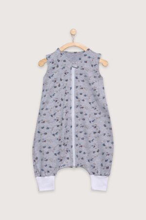 Saco Dormir Verano Gris Carritos