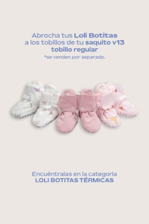 Botitas Bebe Termicas Pack Rosa V13