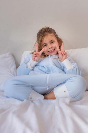 Saco Dormir Niños Invierno Celeste 2