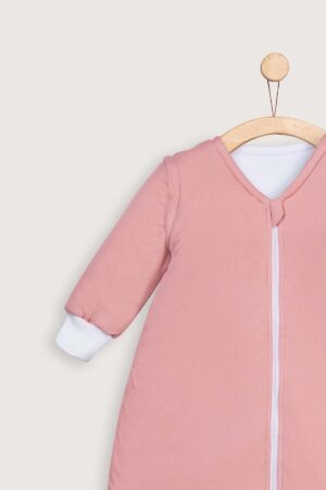 Saco Dormir Niños Invierno Melón Oscuro Detalle