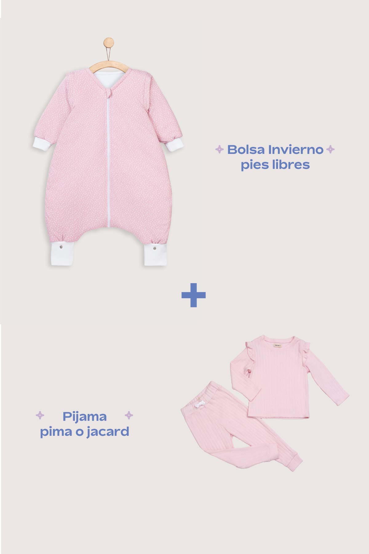 Pack Saquito Invierno Pijama