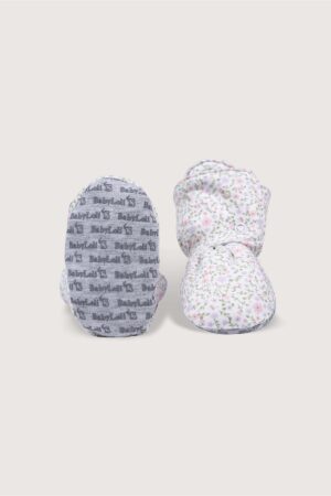 Botitas Termicas Hueso Flores