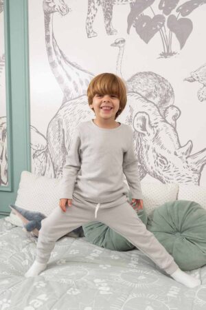 Pijama Jaccard Gris Niño
