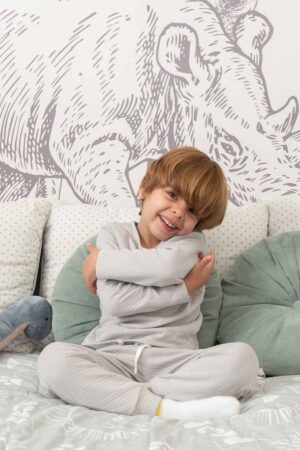 Pijama Jaccard Gris Niño 3