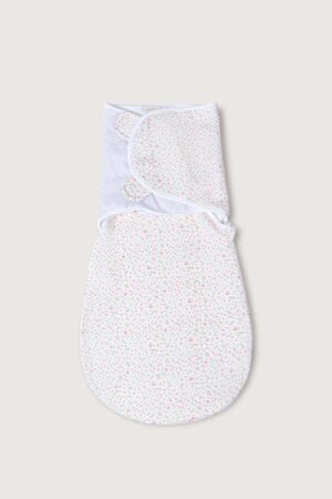 Swaddle Jacquard Flores Crema