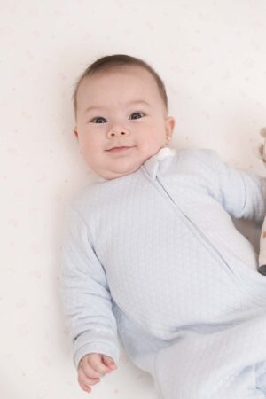 Enterizo Jacquard Celeste 1