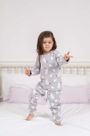 Pijama Jacquard Oso Polar 1