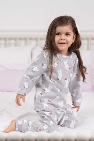 Pijama Jacquard Oso Polar 2