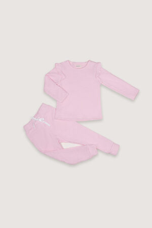 Pijama Jacquard Rosado Rosado Bobos