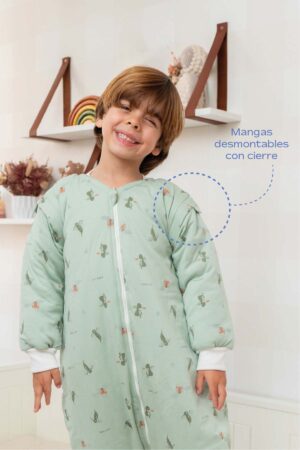 Saco Invierno Verde Dragones Mangaconcierre