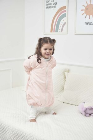 Saco Invierno Rosa Ensueno Tapa Medias