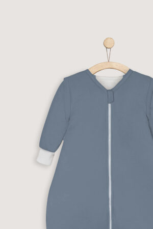 Saco Invierno Gris Azulado Zoom