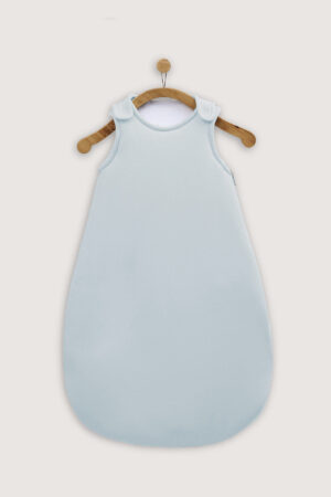 Saco Redondo Invierno Azul Pastel