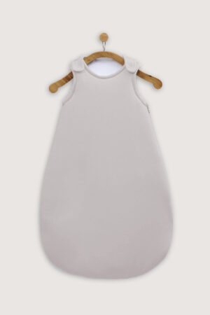 Saco Redondo Invierno Gris Claro