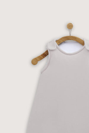 Saco Redondo Invierno Gris Claro Zoom