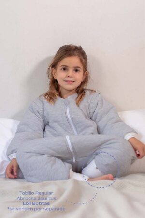 Saco Invierno Gris Tobillo Regula